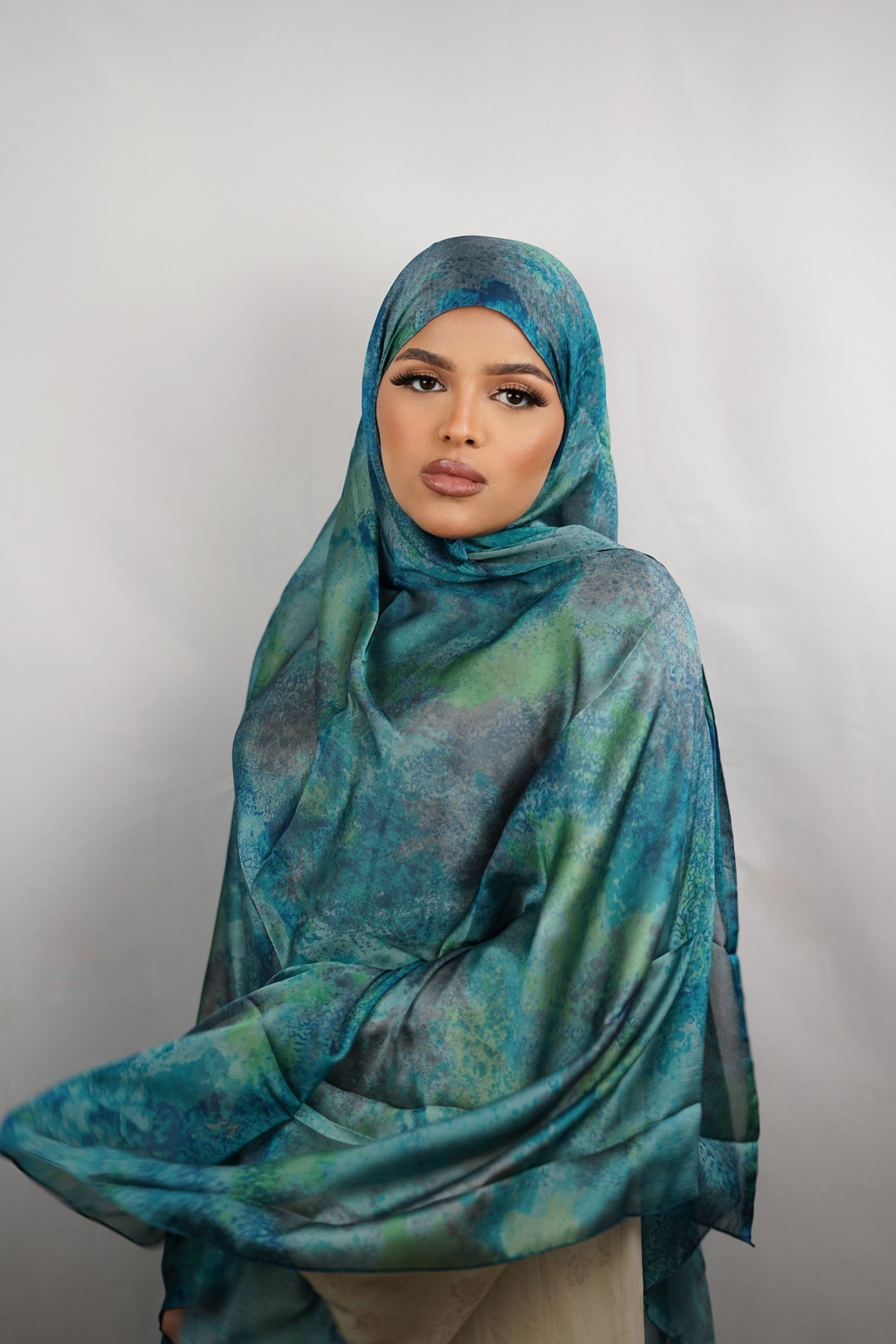 Azure Drift Hijab