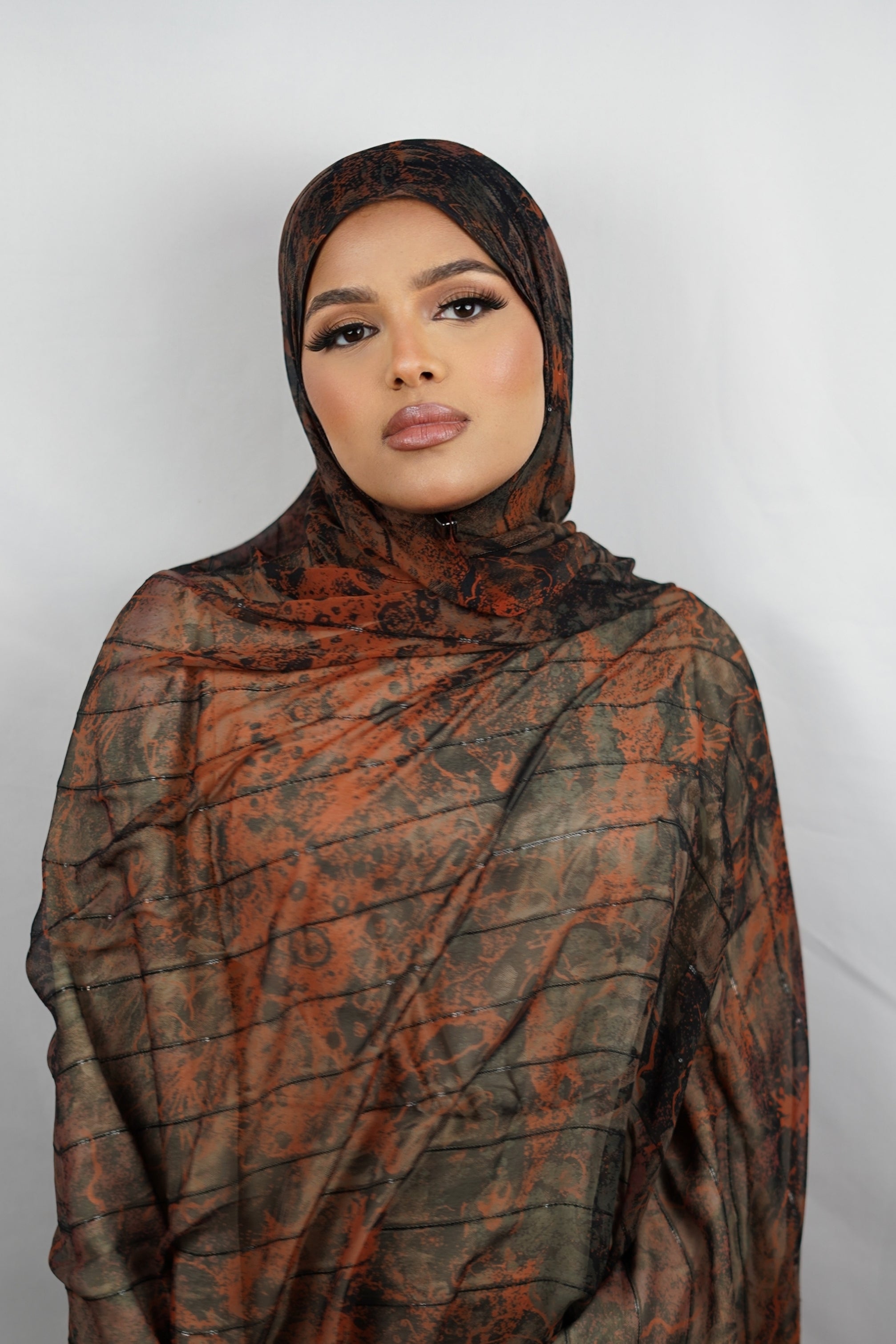 Rust Aura Hijab