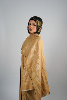 Gold Pashmina Abaya