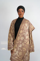 Blush Pashmina Abaya