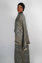 Slate Pashmina Abaya
