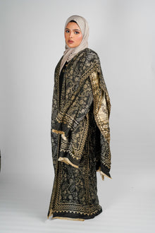 Noir Pashmina Abaya